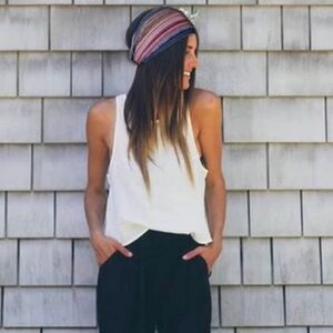 WOVEN FIVER ARTISAN MADE MEXICAN HEADBANDS SET OF TWO BOHO GIPSY HEAD-WRAPS